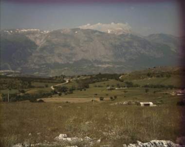 Panorama with "La Maiella"