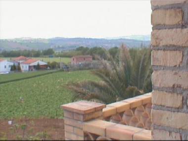 Vista dal balcone