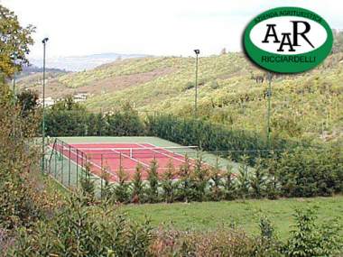 Il campo da tennis