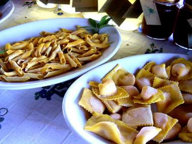 Home-made pasta