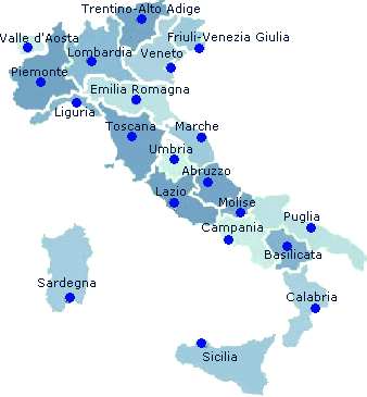 Cartina d'Italia