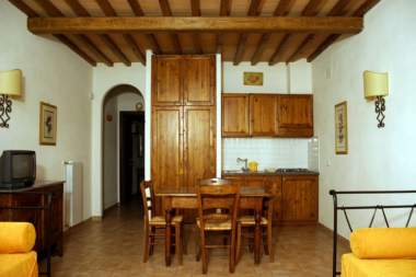 Sitting room and cooking area