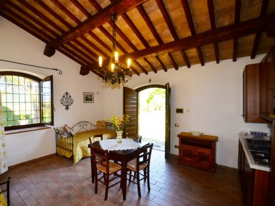 Kitchen and sitting room