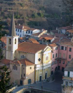 The center of Borgomaro