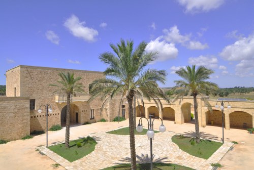 The courtyard