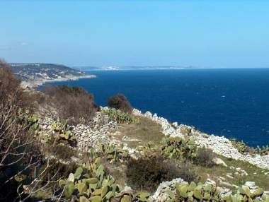 La costa vicino a Santa Maria di Leuca