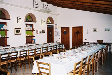 La sala ristorante