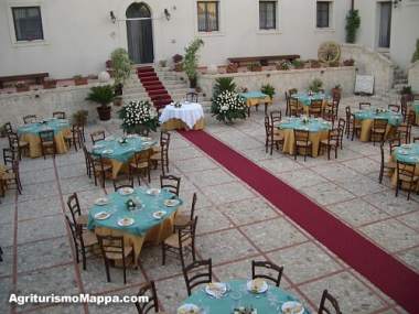 Courtyard of the "baglio"