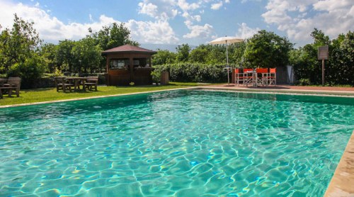 The swimming pool