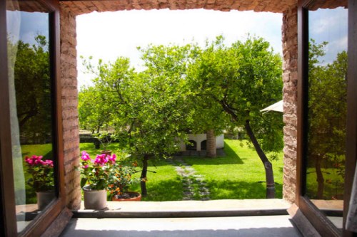 View to the outside