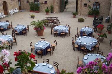 Il ristorante all'aperto