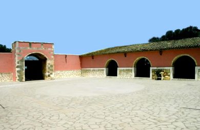 The courtyard