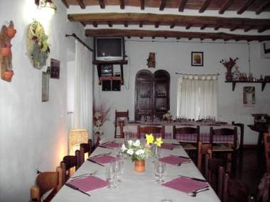 The dining room