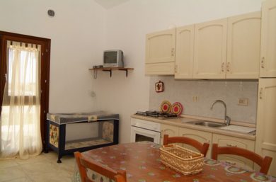 Kitchen and sitting room