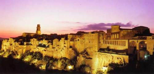 Pitigliano by night