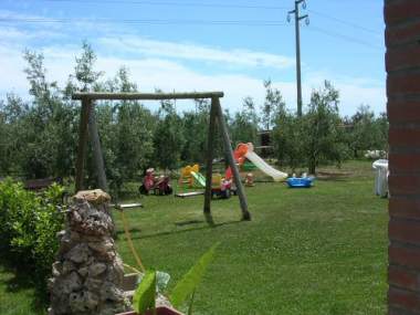 The amusement area for children