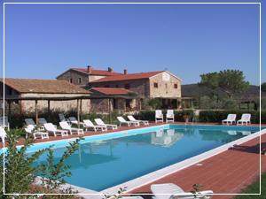 The house and the swimming pool