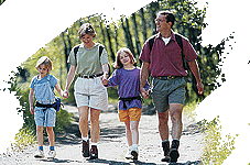 Famiglia a passeggio