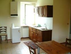 A kitchenette