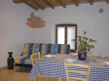 Kitchen and sitting room